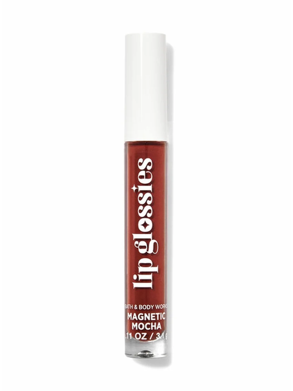 Bath & Body Works Lipglossies Magnetic Mocha Lip Gloss - Deep Brown